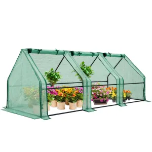 EAGLE PEAK Mini Garden Portable Greenhouse,96"x36"x36"