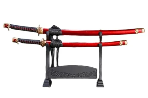 1/6 Scale Figure Accessory: Japanese Samurai Ronin Die-cast Alloy Katana-Wakizashi Series Model Collectible