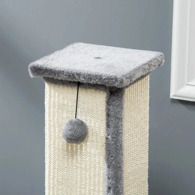 32" Cat tree - Gray