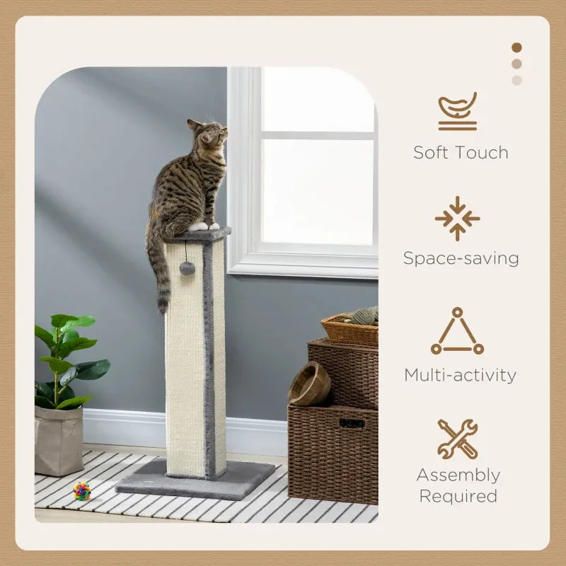 32" Cat tree - Gray