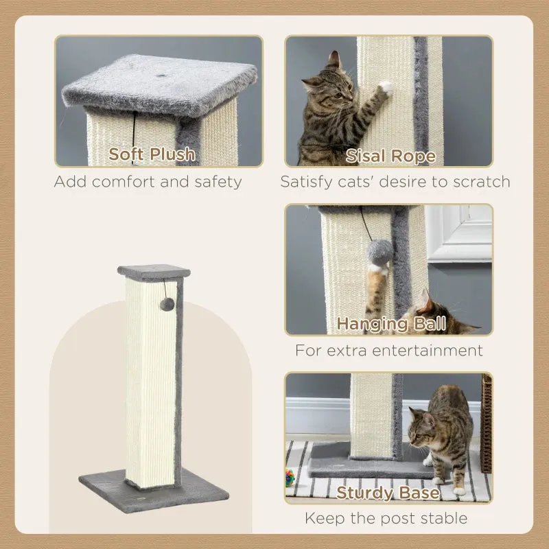 32" Cat tree - Gray