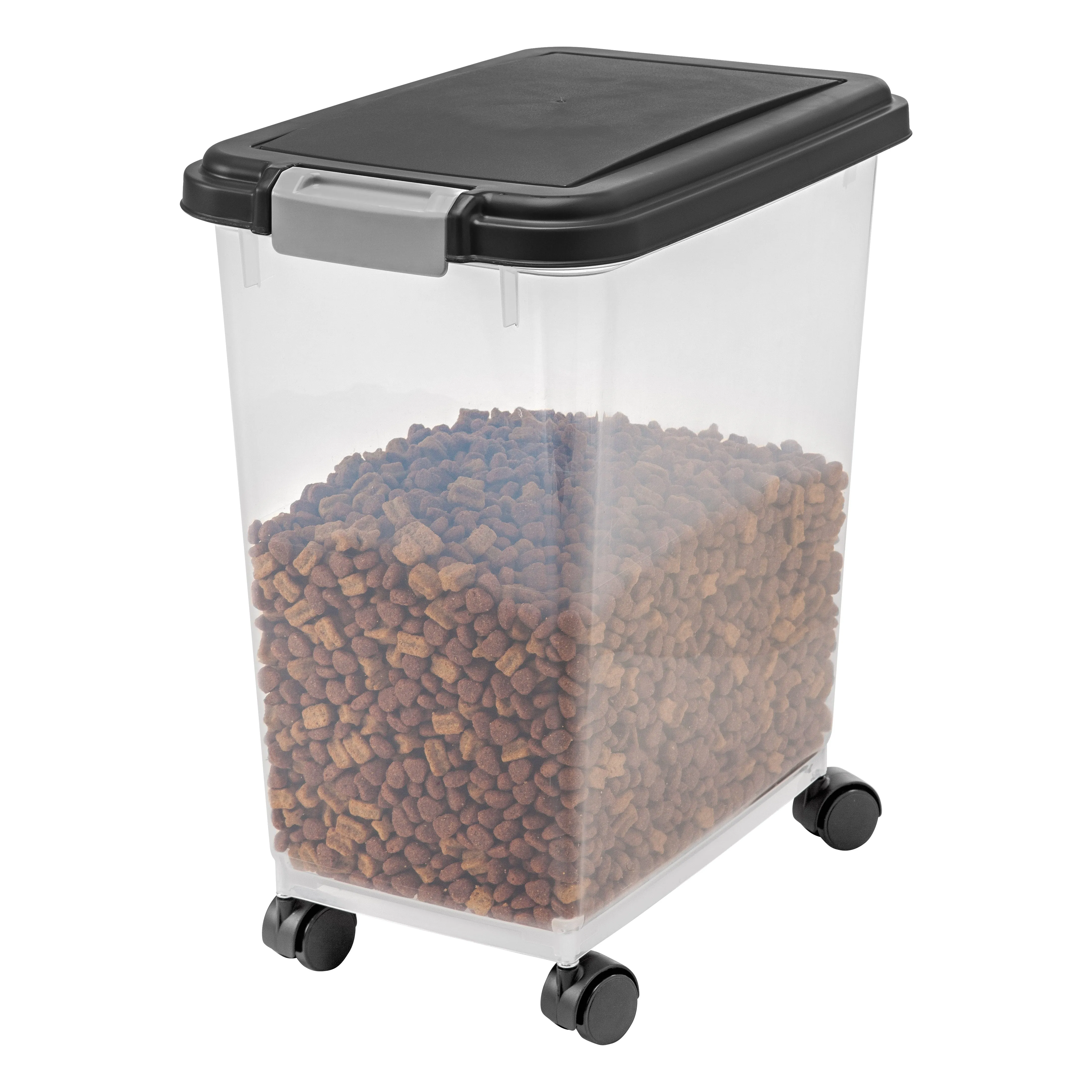 33 Quart WeatherPro® Airtight Pet Food Container, Black Lid