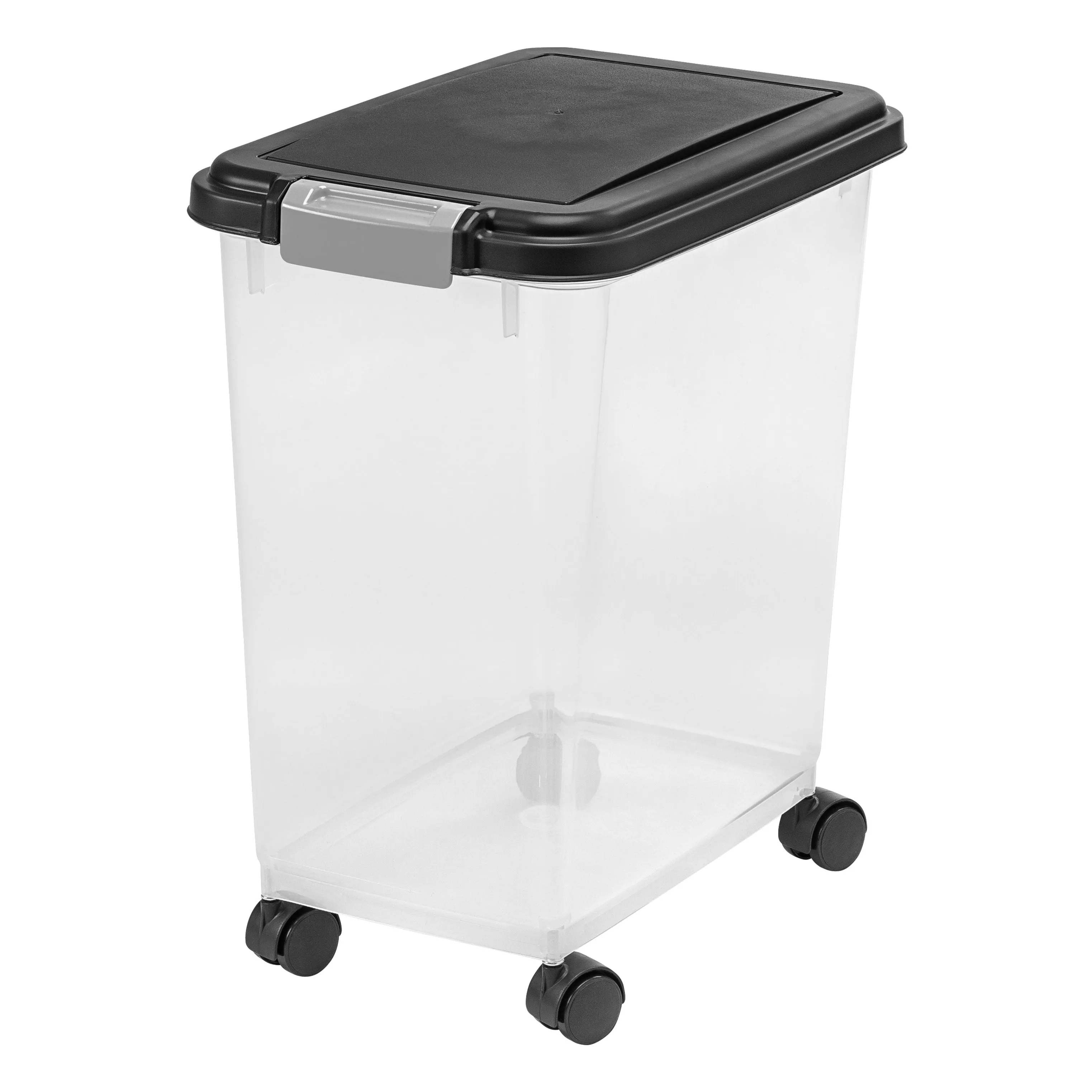 33 Quart WeatherPro® Airtight Pet Food Container, Black Lid