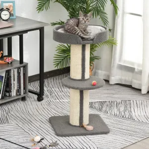 36" Cat Tree Kitty Tower - Grey