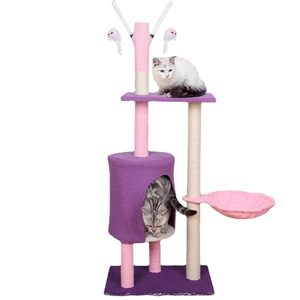 43.3" Multi-Level Cat Tower