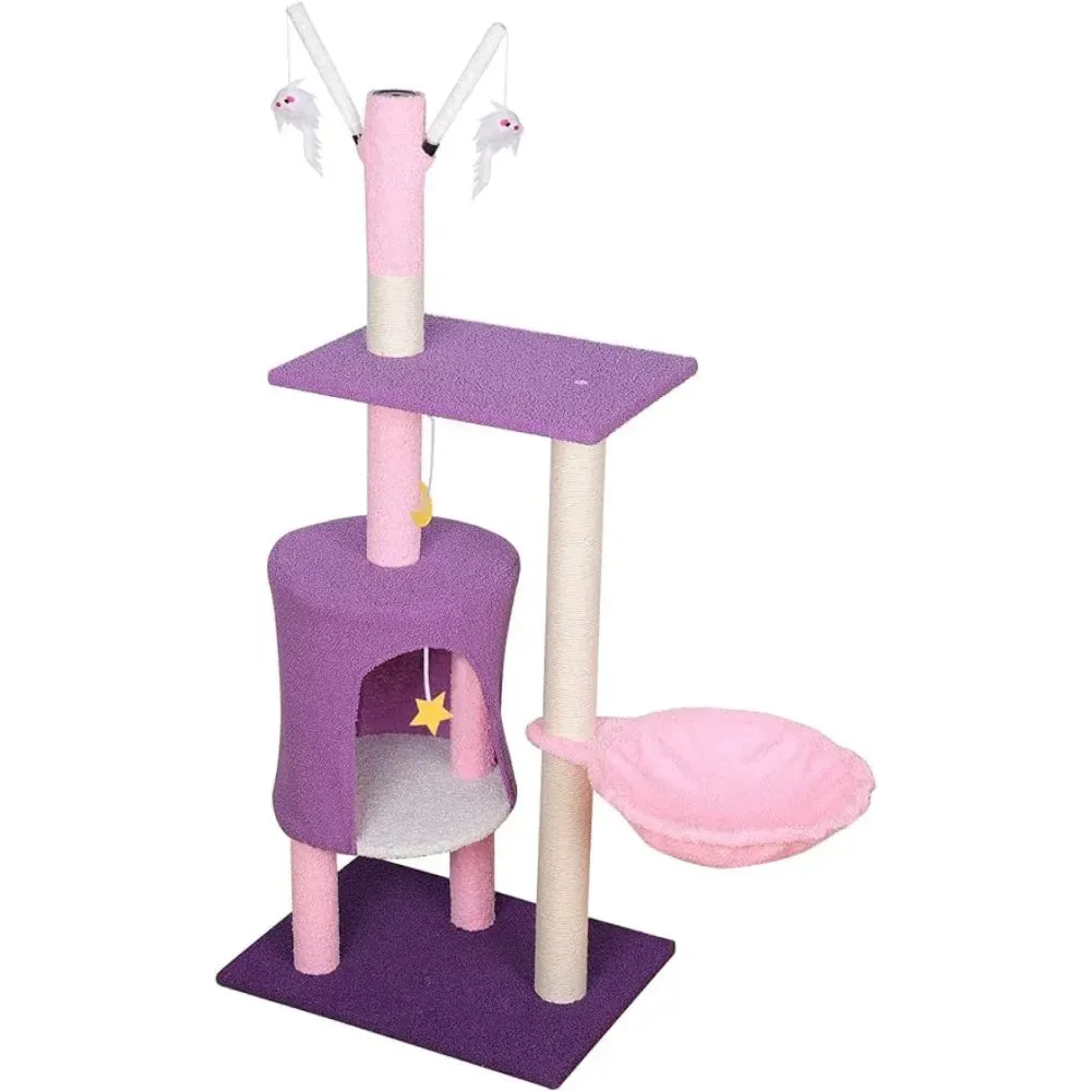 43.3" Multi-Level Cat Tower