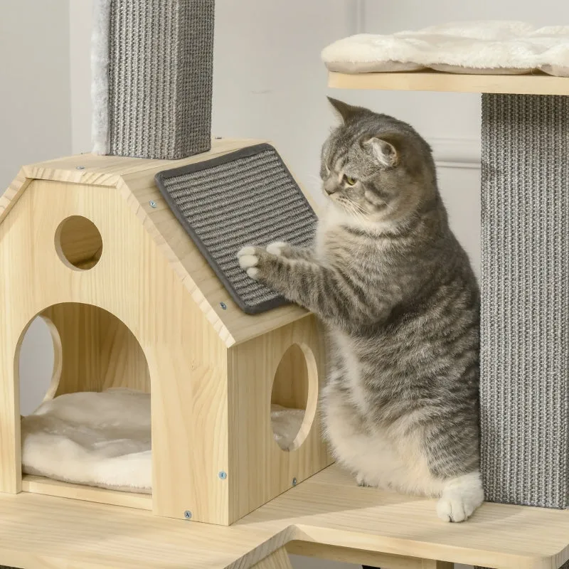 49" Cat Tree Activity Center - Natural