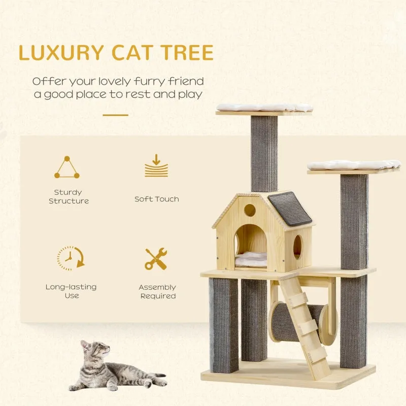 49" Cat Tree Activity Center - Natural