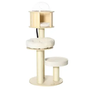 55" Cat Tree Activity Center - Natural