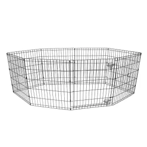 8-Panel Pet Play Pen with Door