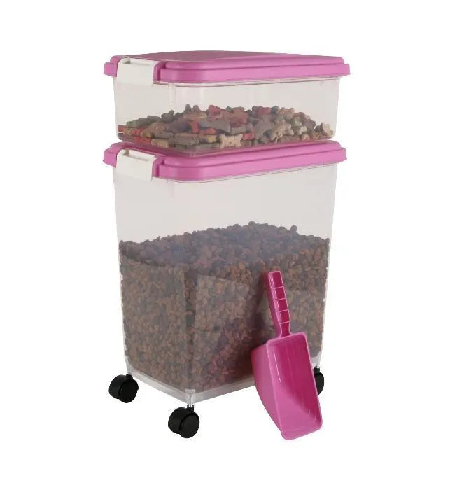 Airtight Pet Food Storage - 3 Piece Combo