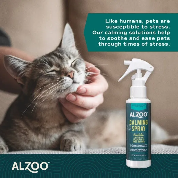 ALZOO Plant-Based Calming Spray for Cats