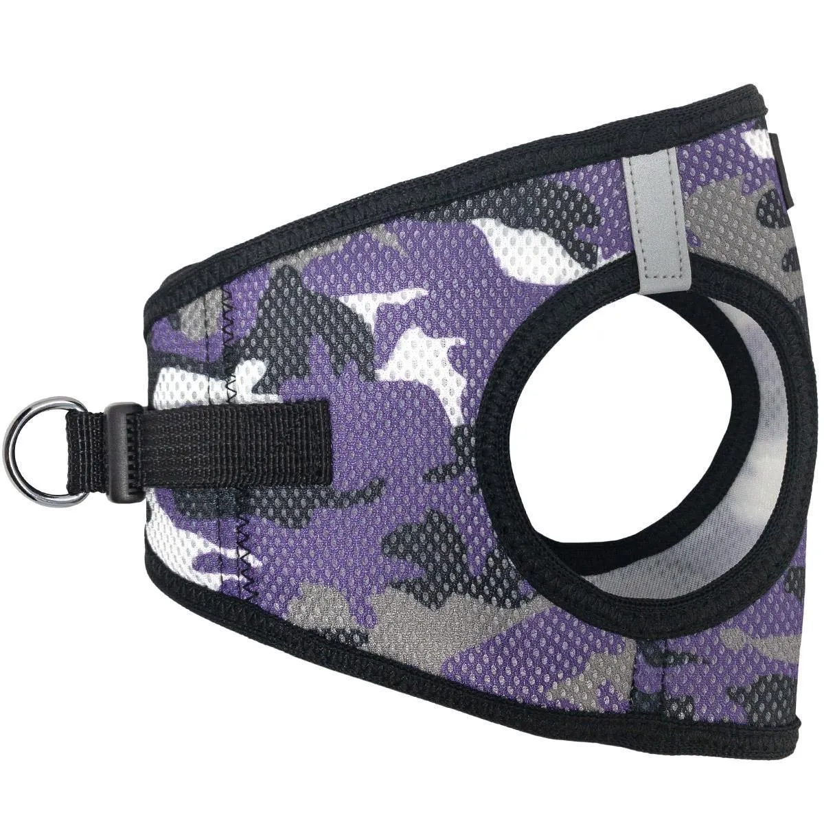 American River Dog Harness Purple Camo