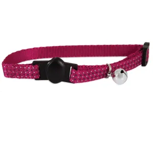 Aspen Pet Pink Breakaway Reflective Cat Collar