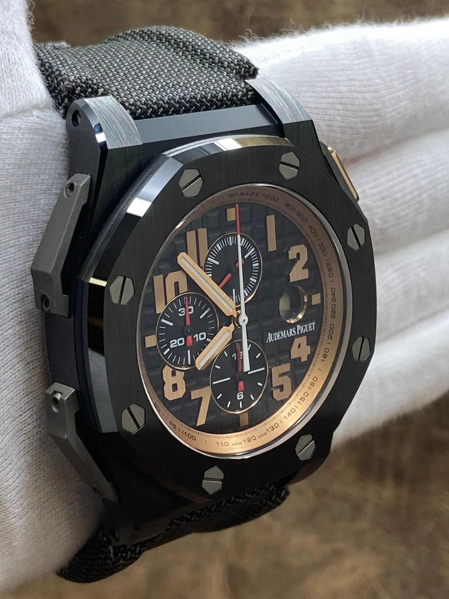 Audemars Piguet Royal Oak Offshore Legacy 26378IO Black Dial Automatic Men's Watch