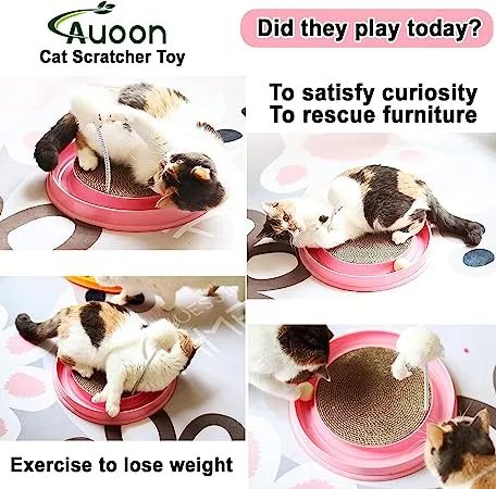 AUOON Cat Scratcher Toy