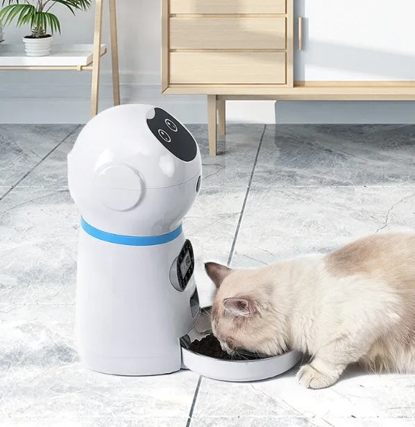 Automatic pet feeder  /Comedero automático para mascotas