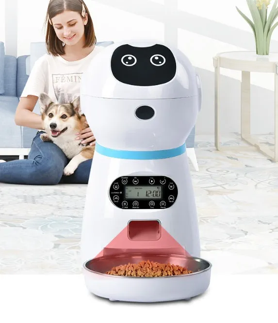 Automatic pet feeder  /Comedero automático para mascotas