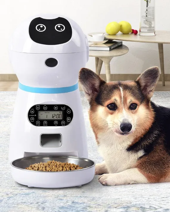 Automatic pet feeder  /Comedero automático para mascotas