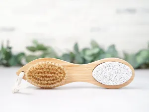 Bamboo Exfoliating Foot Pedicure Tool