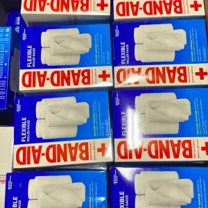 Band-Aid Johnson   Johnson Flexible Rolled Gauze 5 Sterile Rolls (74 Pcs Lot)