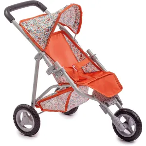 Berenguer Boutique Doll Jogger Stroller - Nature Red