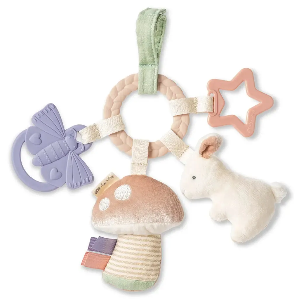 Bitzy Busy Ring™ Teething Activity Toy Bunny