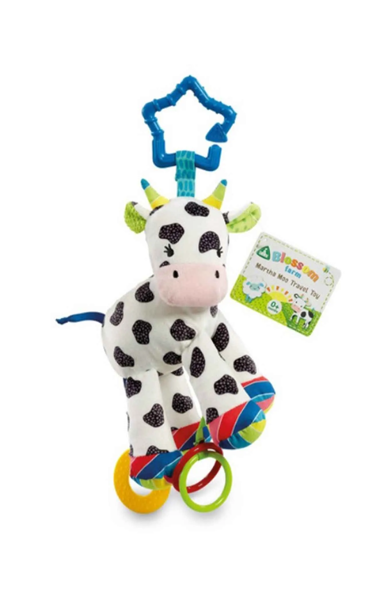 Blossom Farm Marta Moo Travel Toy