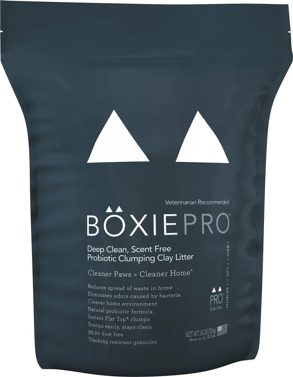 BoxiePro® Deep Clean Probiotic Cat Litter