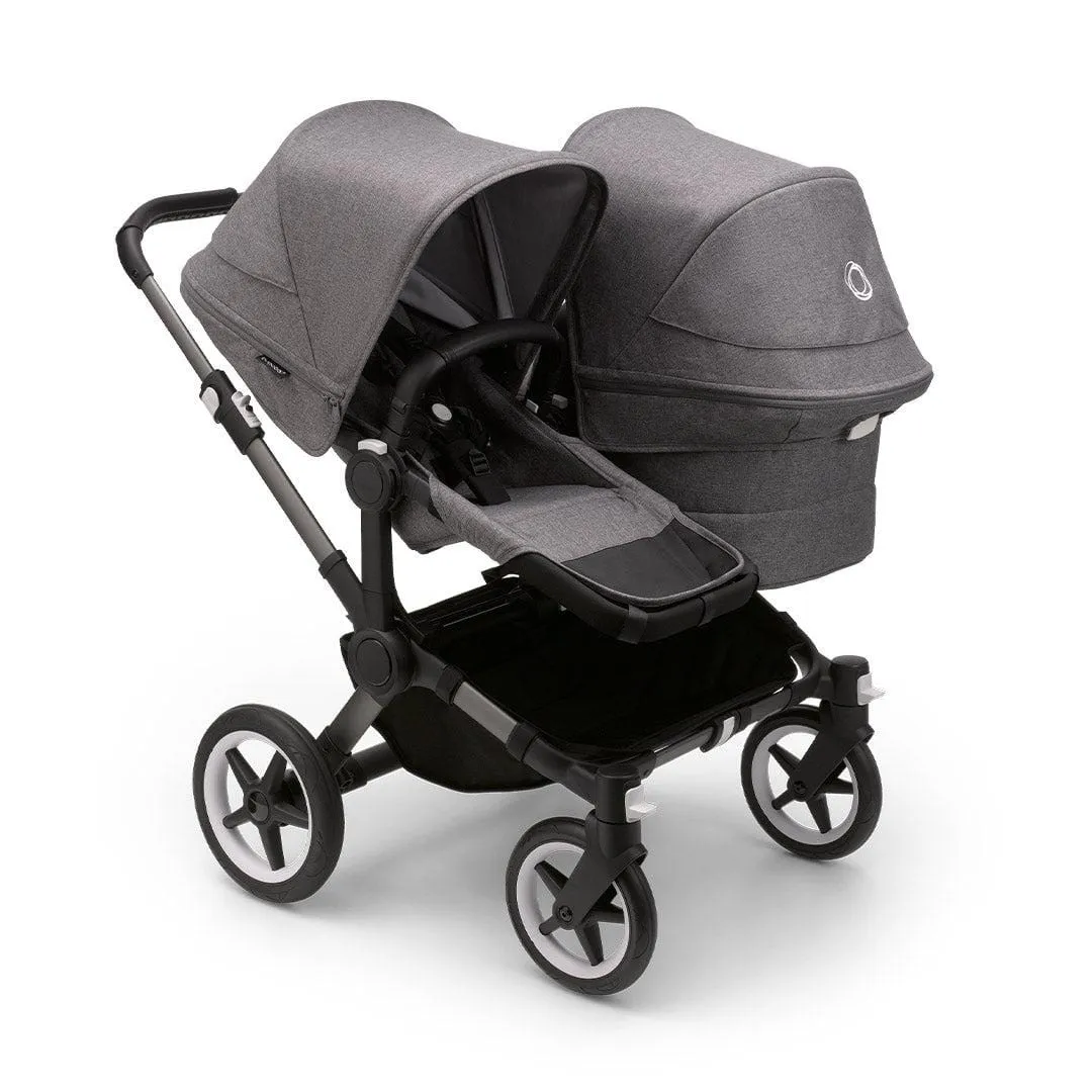 Bugaboo Donkey 5 Complete Duo Extension - Grey Melange