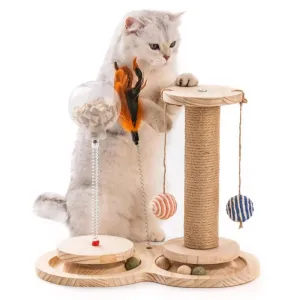 Cat Toys with Scratching Post