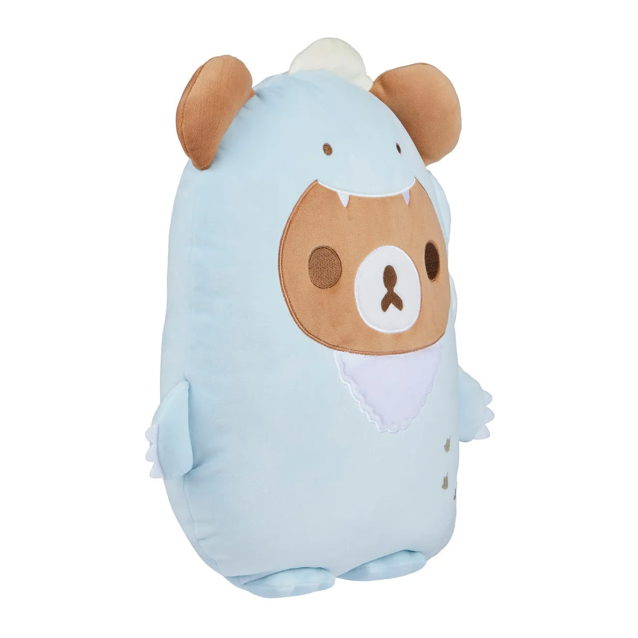 Chairoikoguma Blue Dino Mochi Cushion