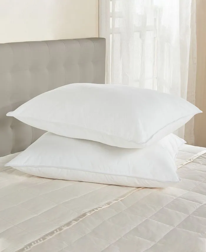 Cloud Nine Comforts 50/50 White Duck Down & Feather Luxury Pillow | Medium Support