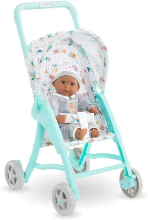 Corolle Turquoise Stroller - 12-inch