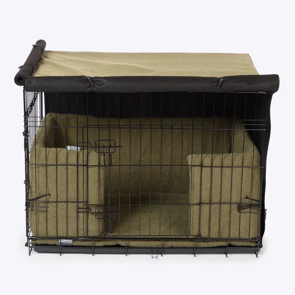 Crate Bedding Set Olive by Danish Design