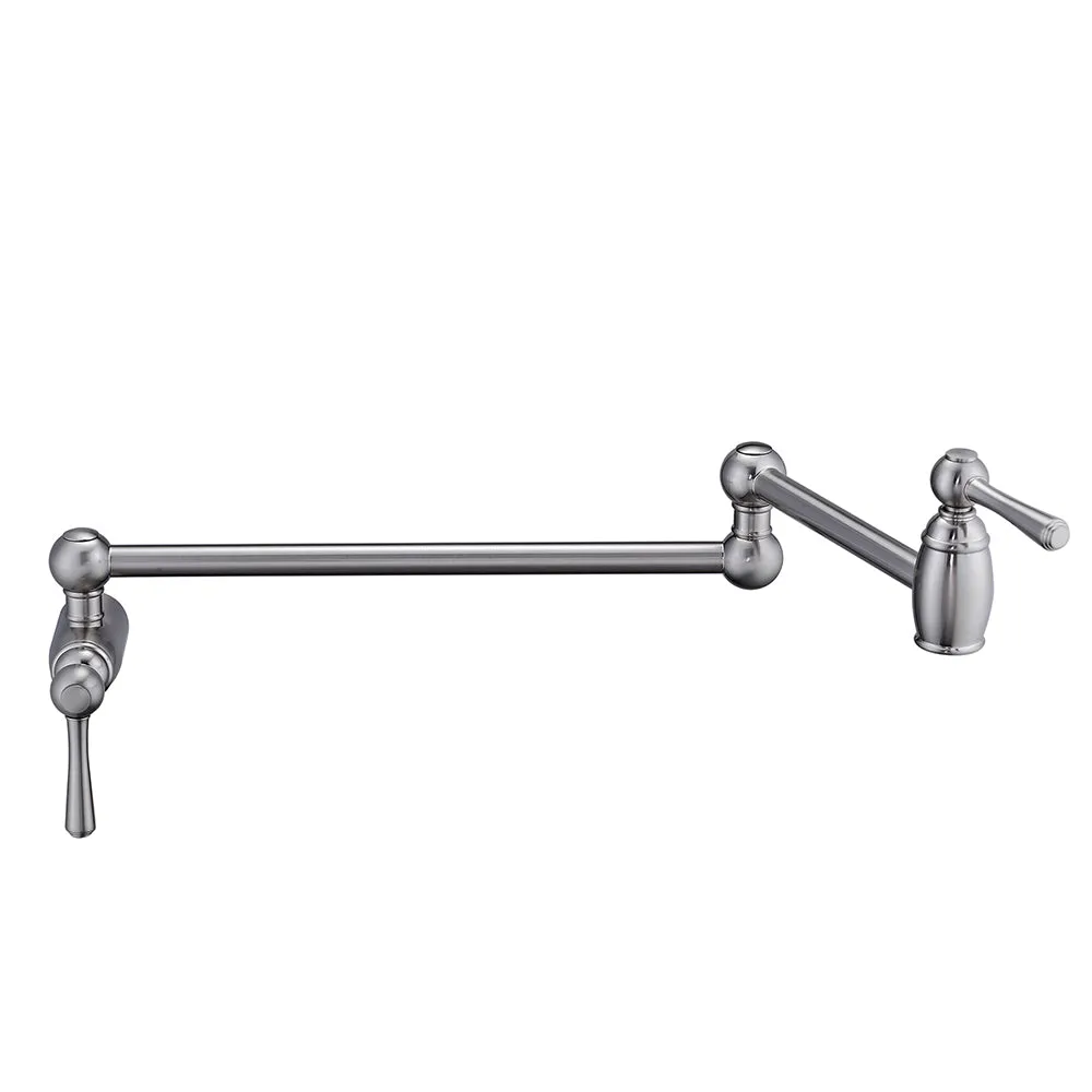 Dai Dual Handle Wall Mount Pot Filler