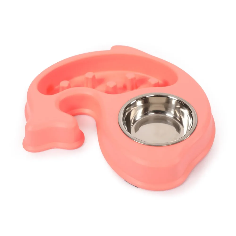 Dear Pet Fish Shaped Feeder for Dogs & Cats