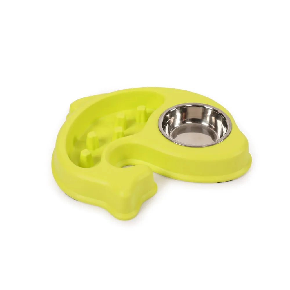 Dear Pet Fish Shaped Feeder for Dogs & Cats