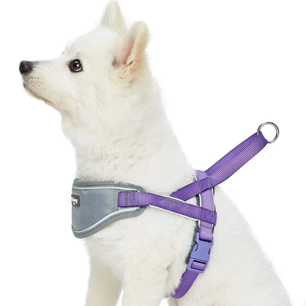 Easy On/Off | Soft 3M Reflective Striped Dog Harness with Handle