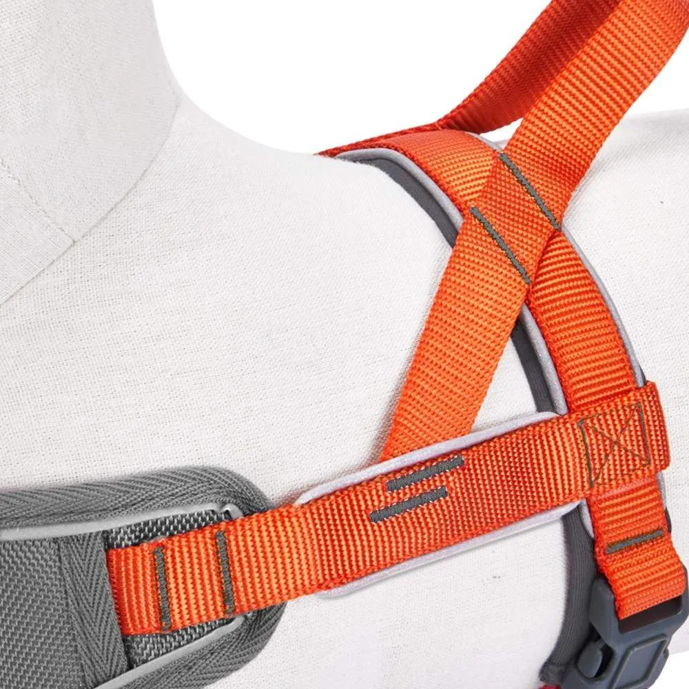 Easy On/Off | Soft 3M Reflective Striped Dog Harness with Handle