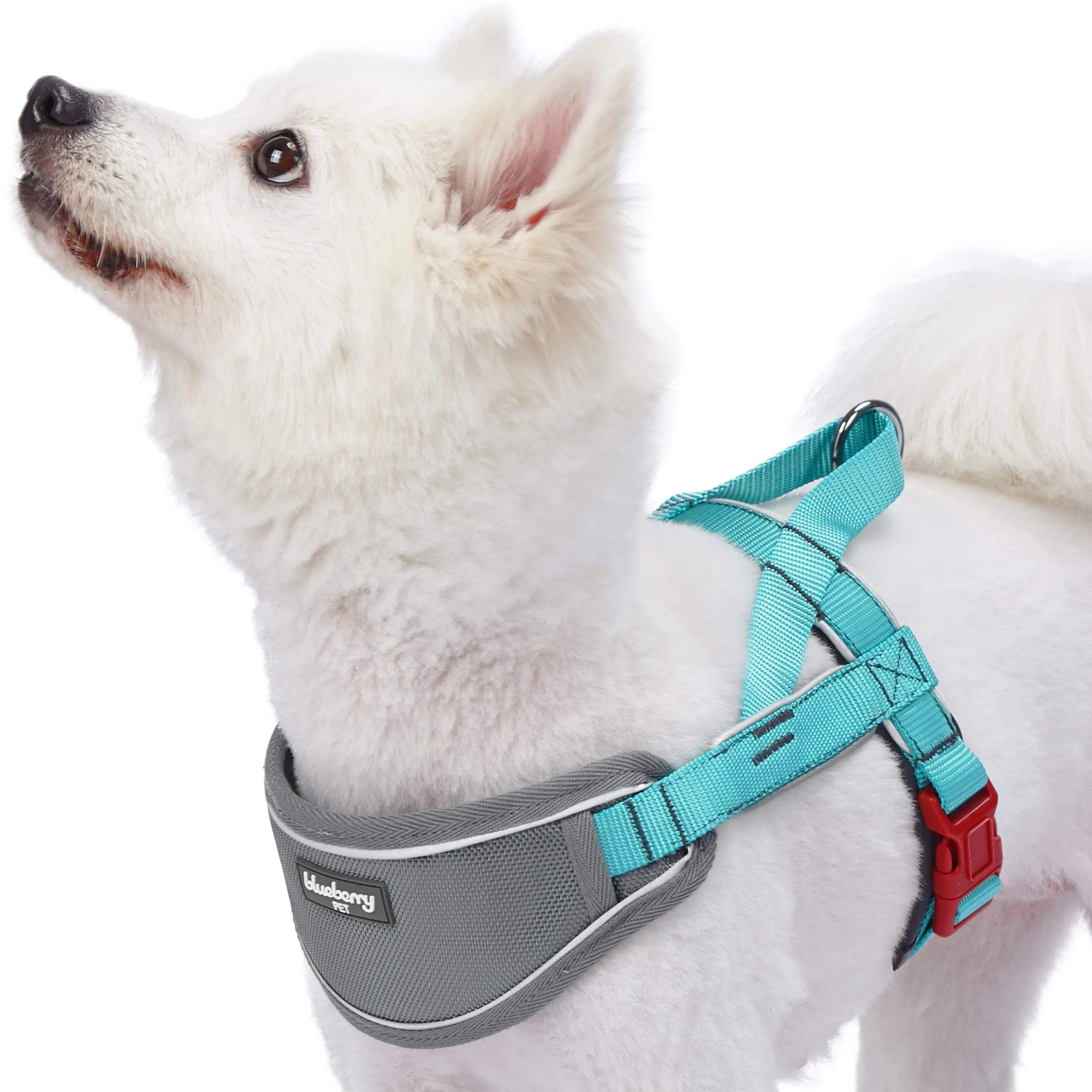 Easy On/Off | Soft 3M Reflective Striped Dog Harness with Handle