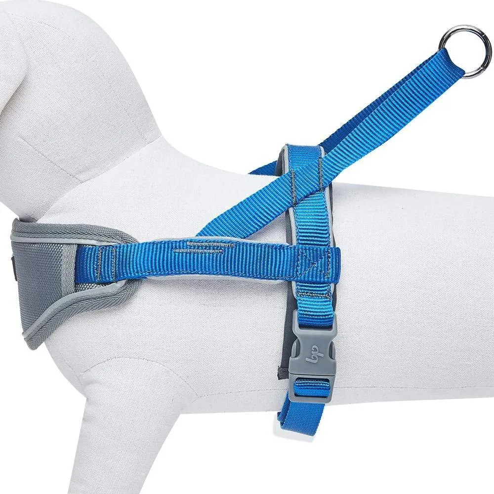 Easy On/Off | Soft 3M Reflective Striped Dog Harness with Handle