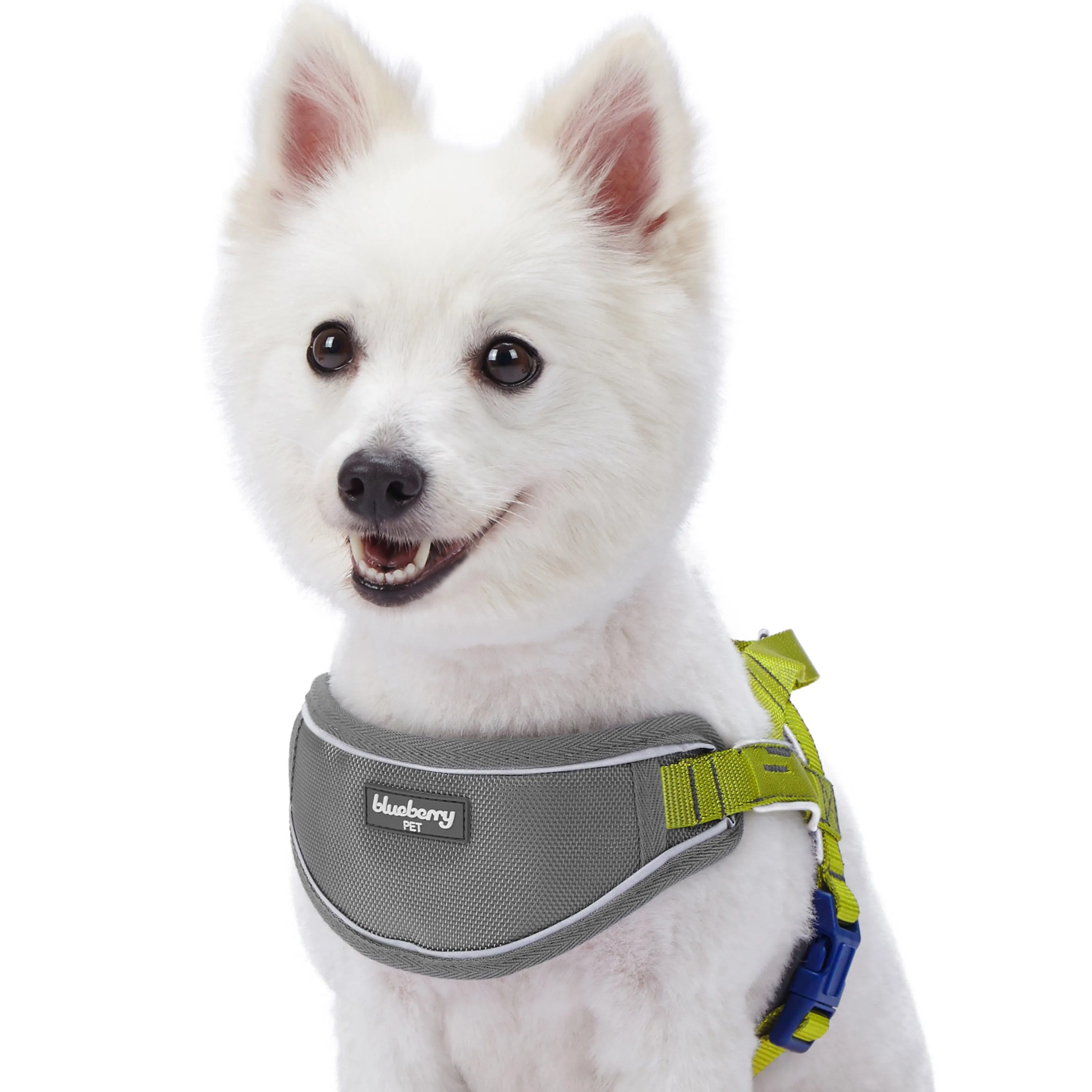 Easy On/Off | Soft 3M Reflective Striped Dog Harness with Handle