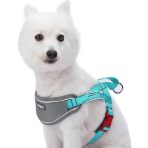 Easy On/Off | Soft 3M Reflective Striped Dog Harness with Handle