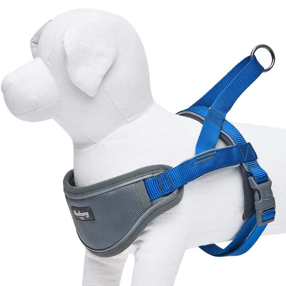 Easy On/Off | Soft 3M Reflective Striped Dog Harness with Handle