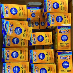 Ester - C Assorted Mix The Better Vitamin C 24 Hour Immune Supports 500mg & 1000mg Stomach Friendly , Clinically Studied Vitamin c (50 Pcs Lot)