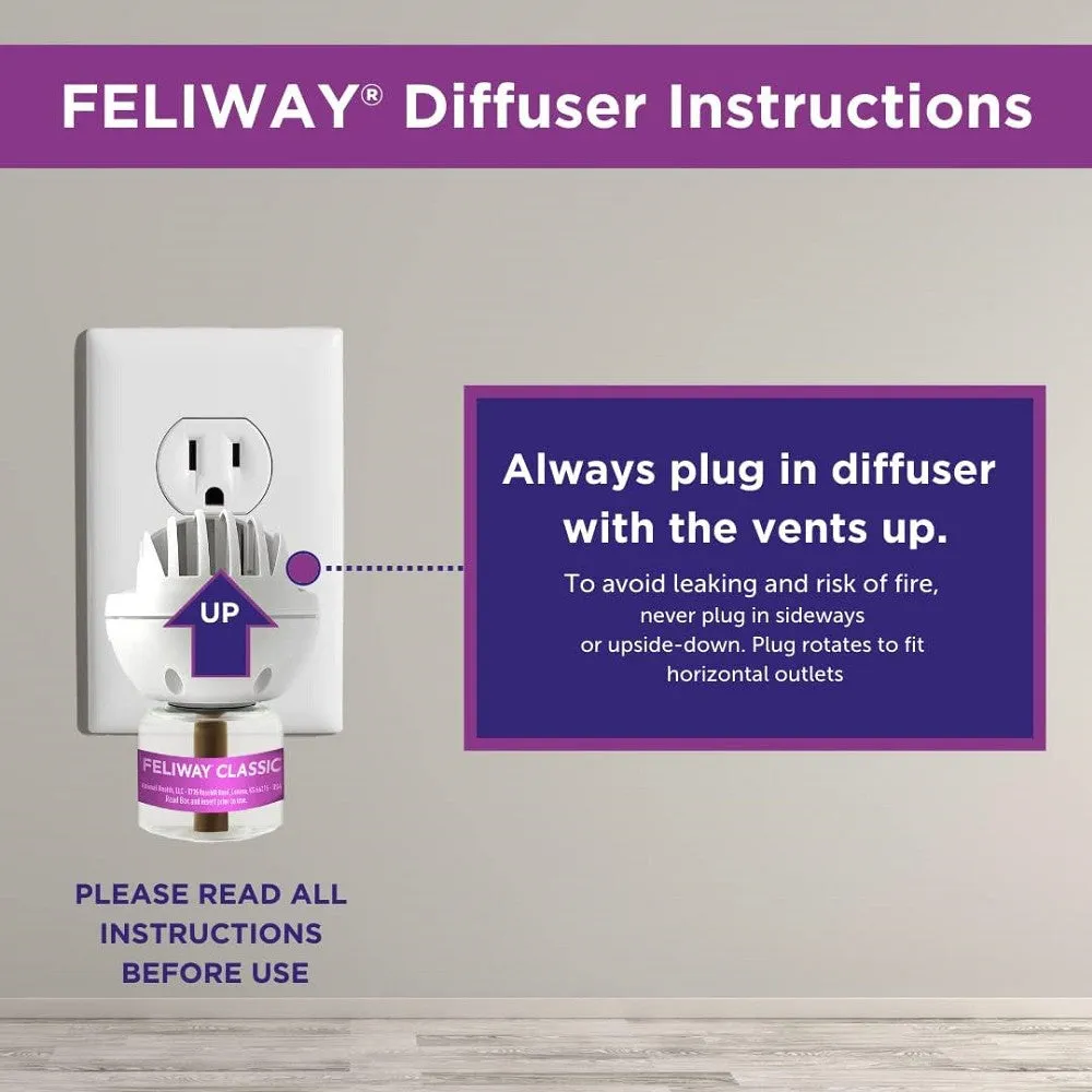 Feliway Classic Diffuser & Refill for Cats