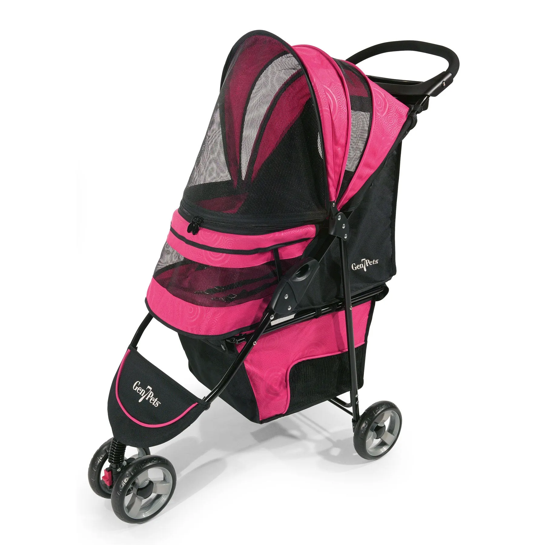 Gen7Pets Raspberry Sorbet Regal Plus Pet Stroller