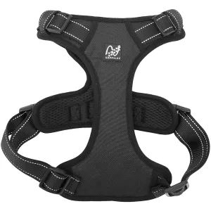 Happilax Dog Harness - No Pull Dog Harness - Adjustable Dog Harness - Reflective and Soft