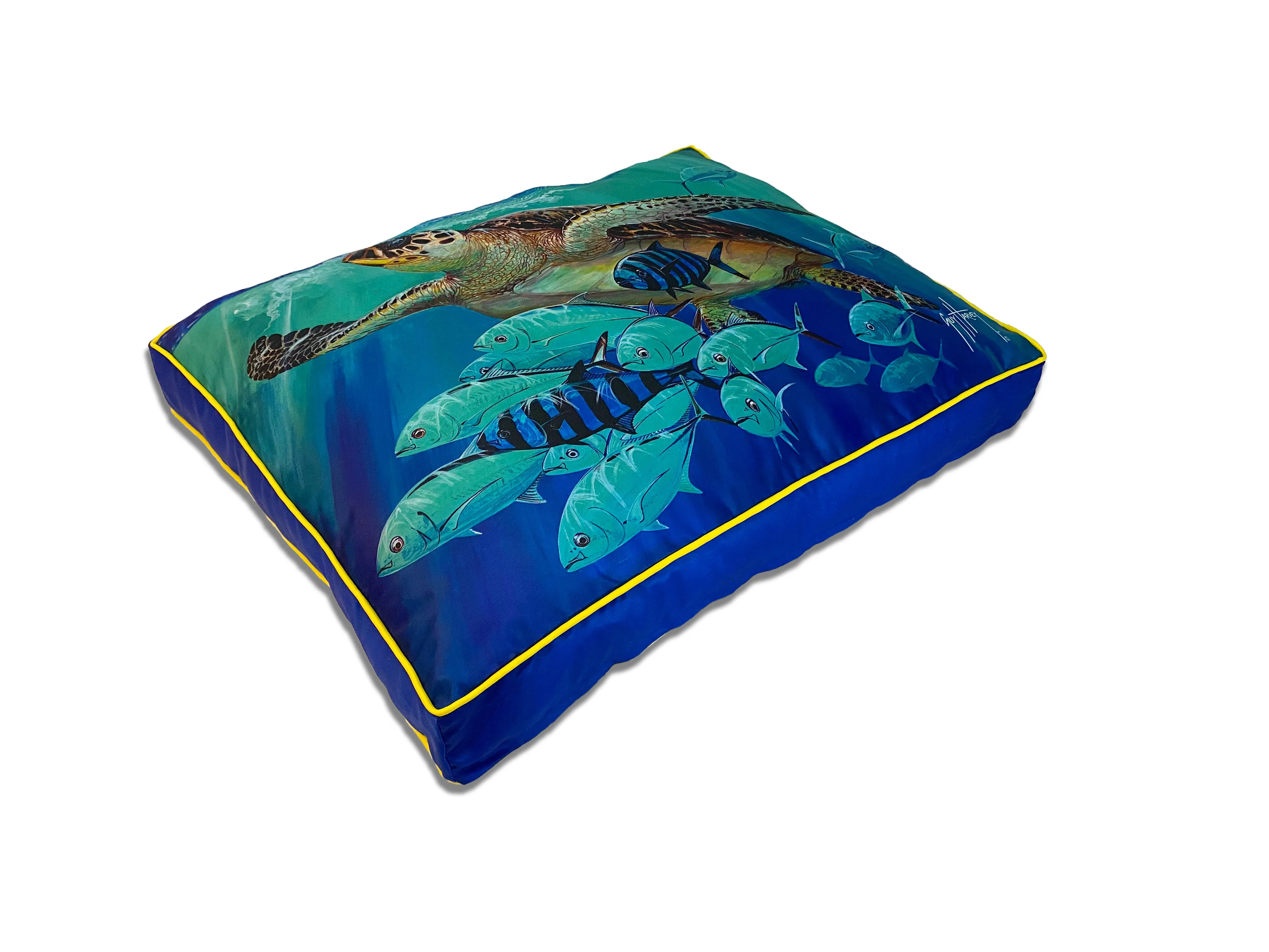 Hawksbill Caravan Guy Harvey Pet Bed